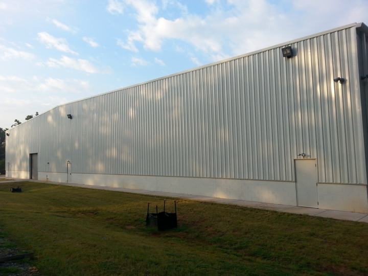 Industrial site and structural work