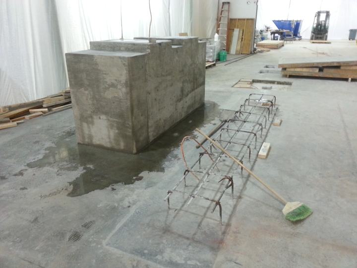 Concrete slab and foundation work
